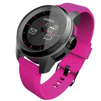 咕咕表（COOKOO） 4.0防水手环表 智能无线蓝牙 兼容ios\android平板等设备 布谷鸟 粉红