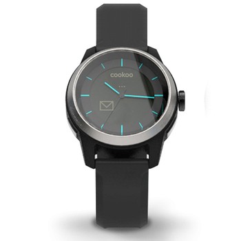 咕咕表（COOKOO） 4.0防水手环表 智能无线蓝牙 兼容ios\android平板等设备 布谷鸟 黑银